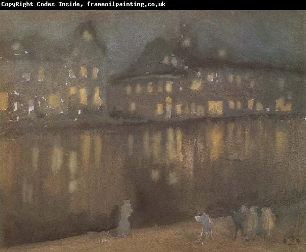 James Mcneill Whistler Grand Canal Amsterdam